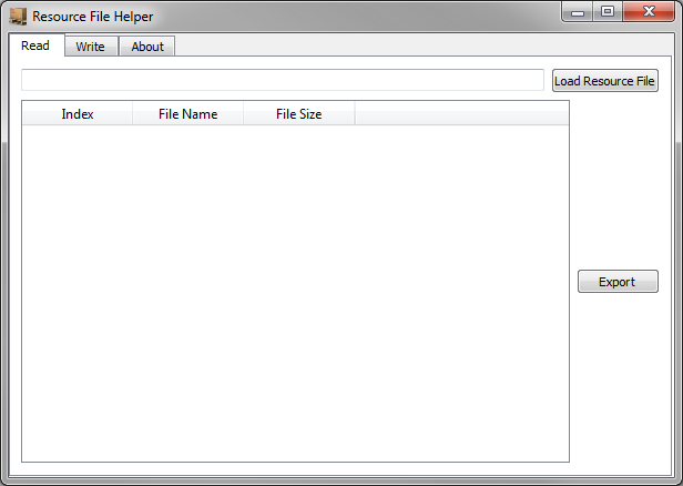 Resource File Helper read preview